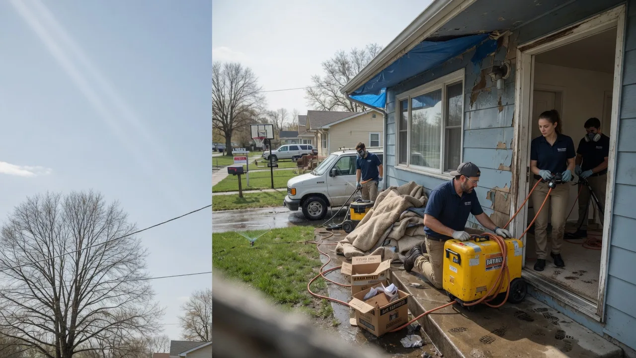 Basement Flood Cleanup in Meadow Lands, PA near me
